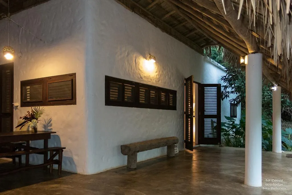 Prázdninový dům La Cueva Eco-Lodge Las Galeras Dominikánská republika